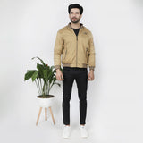 Men's Full Sleeves Jacket - Fawn, Men's Jackets & Hoodies, Chase Value, Chase Value
