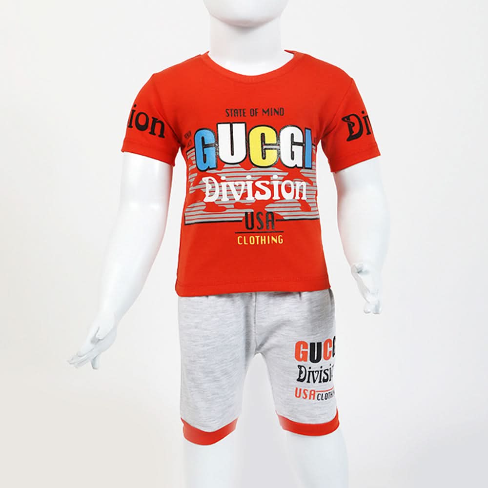 Newborn Boy Short Suit- Red, Newborn Boys Sets & Suits, Chase Value, Chase Value