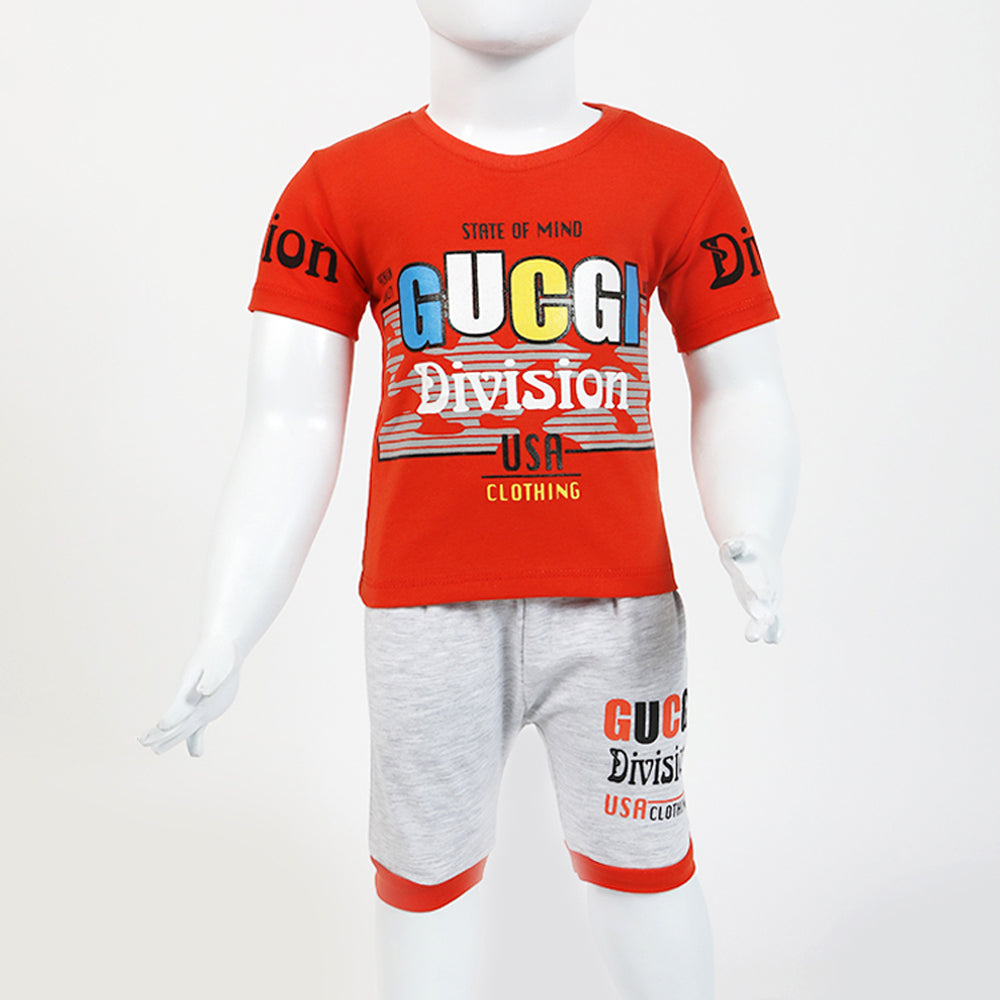 Newborn Boy Short Suit- Red, Newborn Boys Sets & Suits, Chase Value, Chase Value