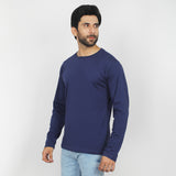 Eminent Men's Full Sleeves Round Neck T-Shirt - Navy Blue, Men's T-Shirts & Polos, Eminent, Chase Value