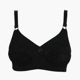 Women's Cotton Bra - Black, Women Bras, Chase Value, Chase Value