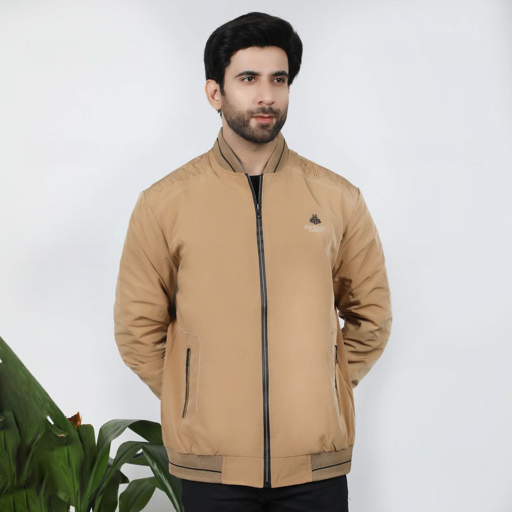 Men's Full Sleeves Jacket - Camel, Men's Jackets & Hoodies, Chase Value, Chase Value