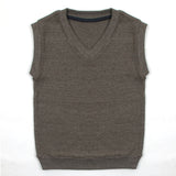 Boys Sleeveless Sweater - Light Brown, Boys Sweaters, Chase Value, Chase Value