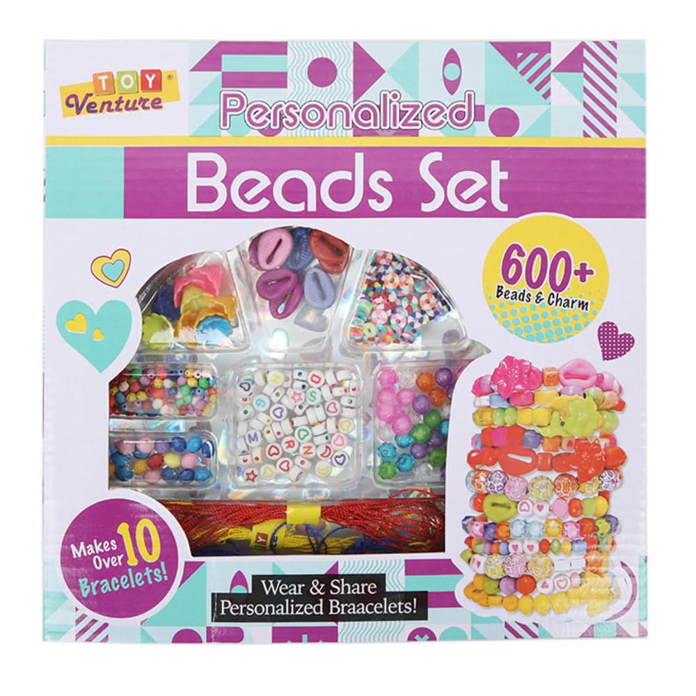 Beads Kits Set For Kids Children- Craft Jewelry Making For Little Girls, Kids Cosmetic & Kitchen Sets, Chase Value, Chase Value