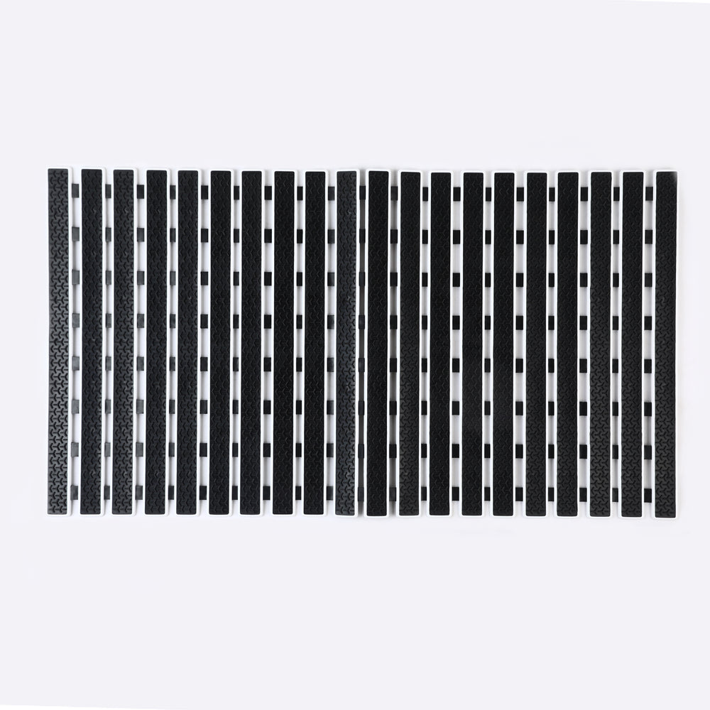 Bathmats Boarder 40*60Cm - Black, Mats, Chase Value, Chase Value
