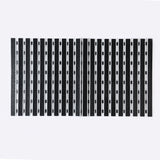 Bathmats Boarder 40*60Cm - Black, Mats, Chase Value, Chase Value