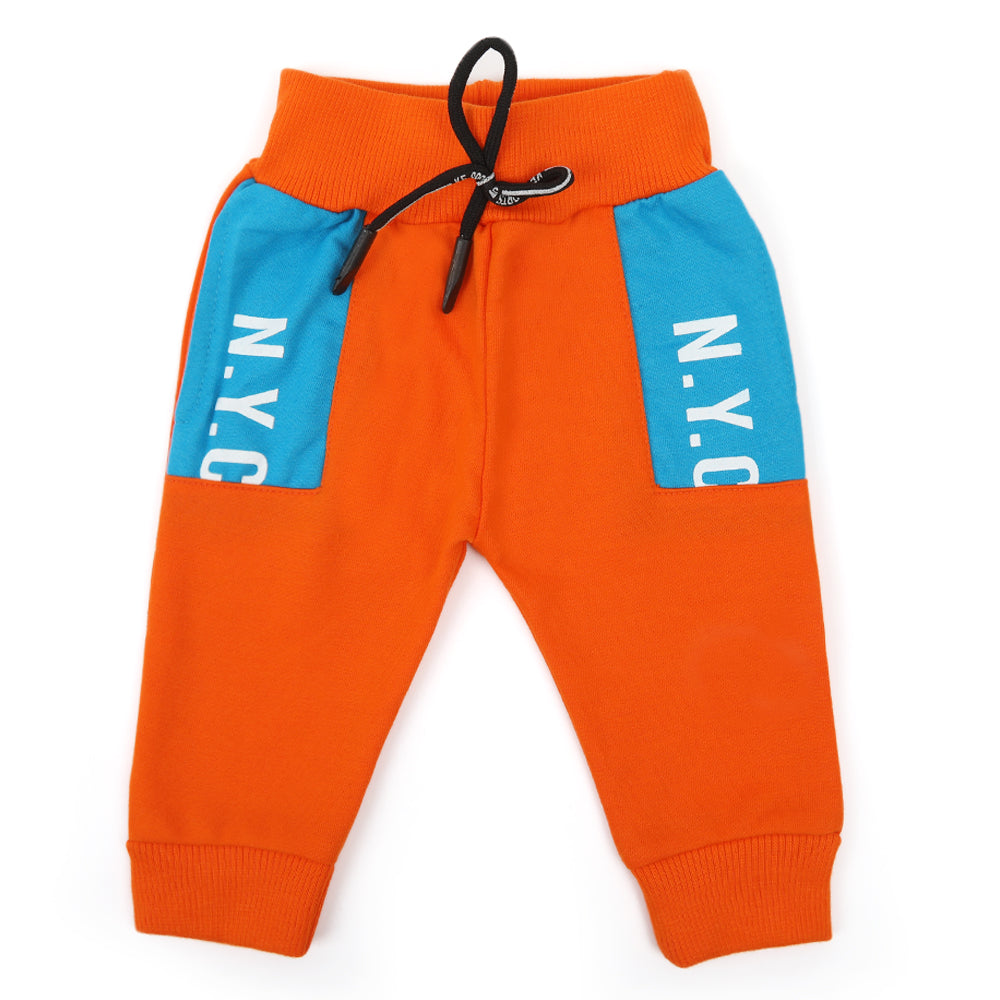 Newborn Boys Trouser - Orange, Newborn Boys Shorts & Pants, Chase Value, Chase Value