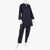 Women's Shalwar Suit - Navy Blue, Women Shalwar Suits, Chase Value, Chase Value