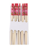 Wooden Chopsticks – 10 Pairs, Cutlery Set, Chase Value, Chase Value