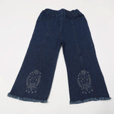 Girl's Denim Pant - Blue, Girls Pants & Capri, Chase Value, Chase Value