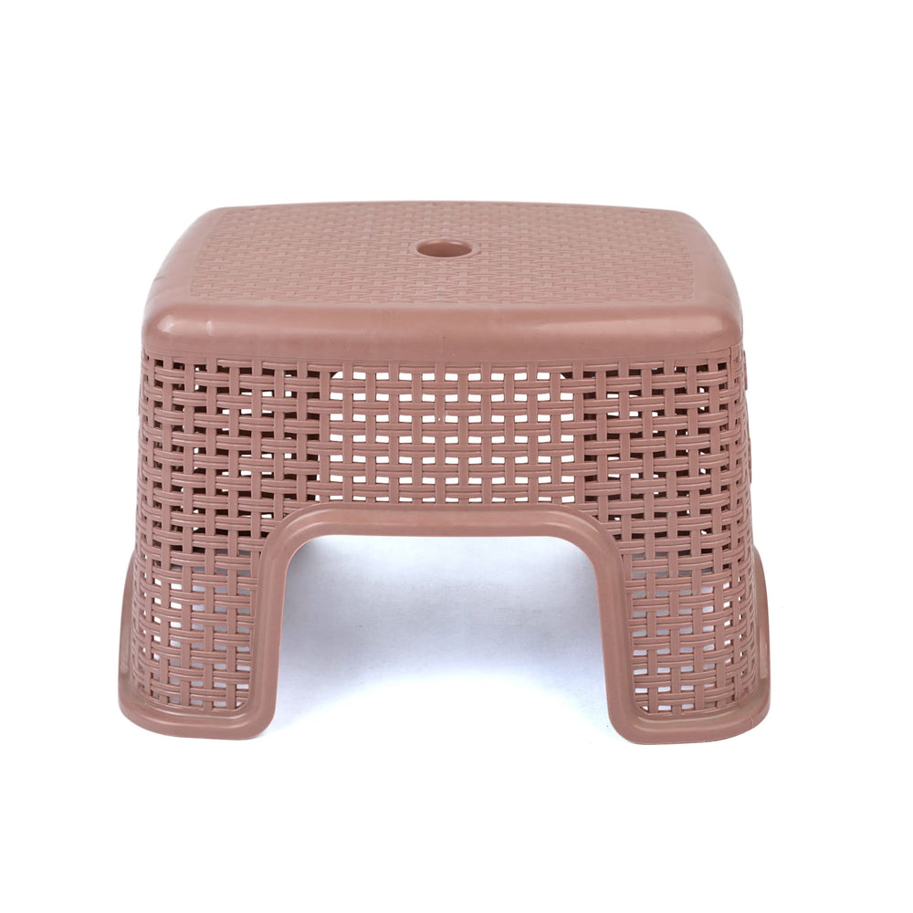 DWD Patra Mini Plastic Bathroom Stool - Brown, Bathroom Stool, Chase Value, Chase Value
