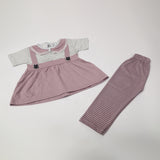 Girl's Tight Half Sleeves Suit - Light Purple, Girls Suits, Chase Value, Chase Value