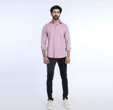 Eminent Men's Casual Chambray Shirt - Maroon, Men's Shirts, Eminent, Chase Value