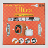 12 + 1 Ultra Smart Watch with Airbuds - 2.09 Infinite Display, Smart Watches, Chase Value, Chase Value