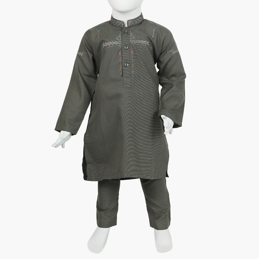 Boys Shalwar Suit - Olive Green, Boys Shalwar Kameez, Chase Value, Chase Value