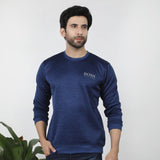 Men's Full Sleeves Sweat Shirt - Navy Blue, Men's Sweater & Sweat Shirts, Chase Value, Chase Value