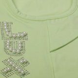 Girls Half Sleeves Suits - Green, Girls Suits, Chase Value, Chase Value