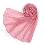 Women's Plain Turkish Stole - Pink, Women Shawls & Scarves, Chase Value, Chase Value