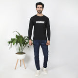 Men's Full Sleeves T-Shirt - Black, Men's T-Shirts & Polos, Chase Value, Chase Value