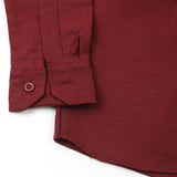Boys Chambray Casual Full Sleeves Shirt - Maroon, Boys Shirts, Chase Value, Chase Value