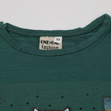 Girls Tight Half Sleeves Suit - Steel Green, Girls Suits, Chase Value, Chase Value