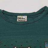 Girls Tight Half Sleeves Suit - Steel Green, Girls Suits, Chase Value, Chase Value