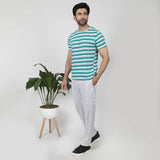 Men's Half Sleeves Night Suit - Sea Green, Men's Nightwear, Chase Value, Chase Value
