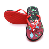 Women's Flip Flop Slipper - Red, Women Slippers, Chase Value, Chase Value