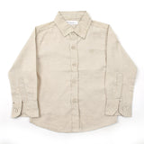 Boys Chambray Casual Full Sleeves Shirt - Fawn, Boys Shirts, Chase Value, Chase Value