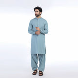 Valuable Men's Slim Fit Shalwar Suit - Slate Grey, Men's Shalwar Kameez, Chase Value, Chase Value
