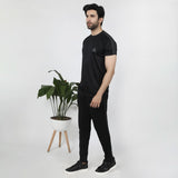 Men's Half Sleeves Track Suit - Black, Men's Track Suits, Chase Value, Chase Value