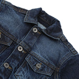 Boys Denim Jacket - Dark Blue, Boys Jackets & Blazers, Chase Value, Chase Value