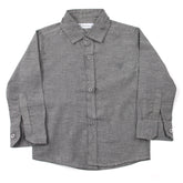 Boys Chambray Casual Full Sleeves Shirt - Dark Grey, Boys Shirts, Chase Value, Chase Value