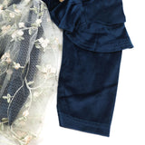 Girls Shalwar Suit - Steel Blue, Girls Shalwar Kameez, Chase Value, Chase Value