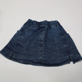 Girls Half Sleeves Skirt Suit - Blue, Girls Suits, Chase Value, Chase Value