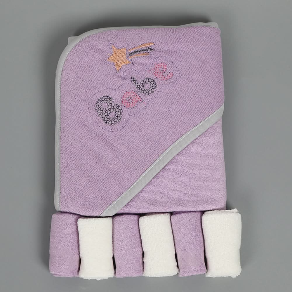 Valuable Bath Towel Pack of 6 - Purple, Bath Towels, Chase Value, Chase Value