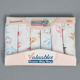 Valuable Roll Face Towel Pack of 6 - Multi Color, Face Towels, Chase Value, Chase Value