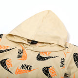 Boys Hoodie T-Shirt - Beige, Boys Hoodies & Sweat Shirts, Chase Value, Chase Value