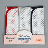 Valuable Face Towel Pack of 3 - Multi Color, Face Towels, Chase Value, Chase Value