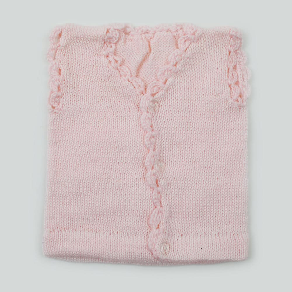 Newborn Sweater - Light Pink, Newborn Boys Winterwear, Chase Value, Chase Value