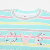 Girls Western Top - Cyan, Girls Tops, Chase Value, Chase Value