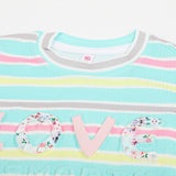 Girls Western Top - Cyan, Girls Tops, Chase Value, Chase Value