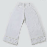 Girls Cotton Pajama - White, Girls Tights Leggings & Pajama, Chase Value, Chase Value