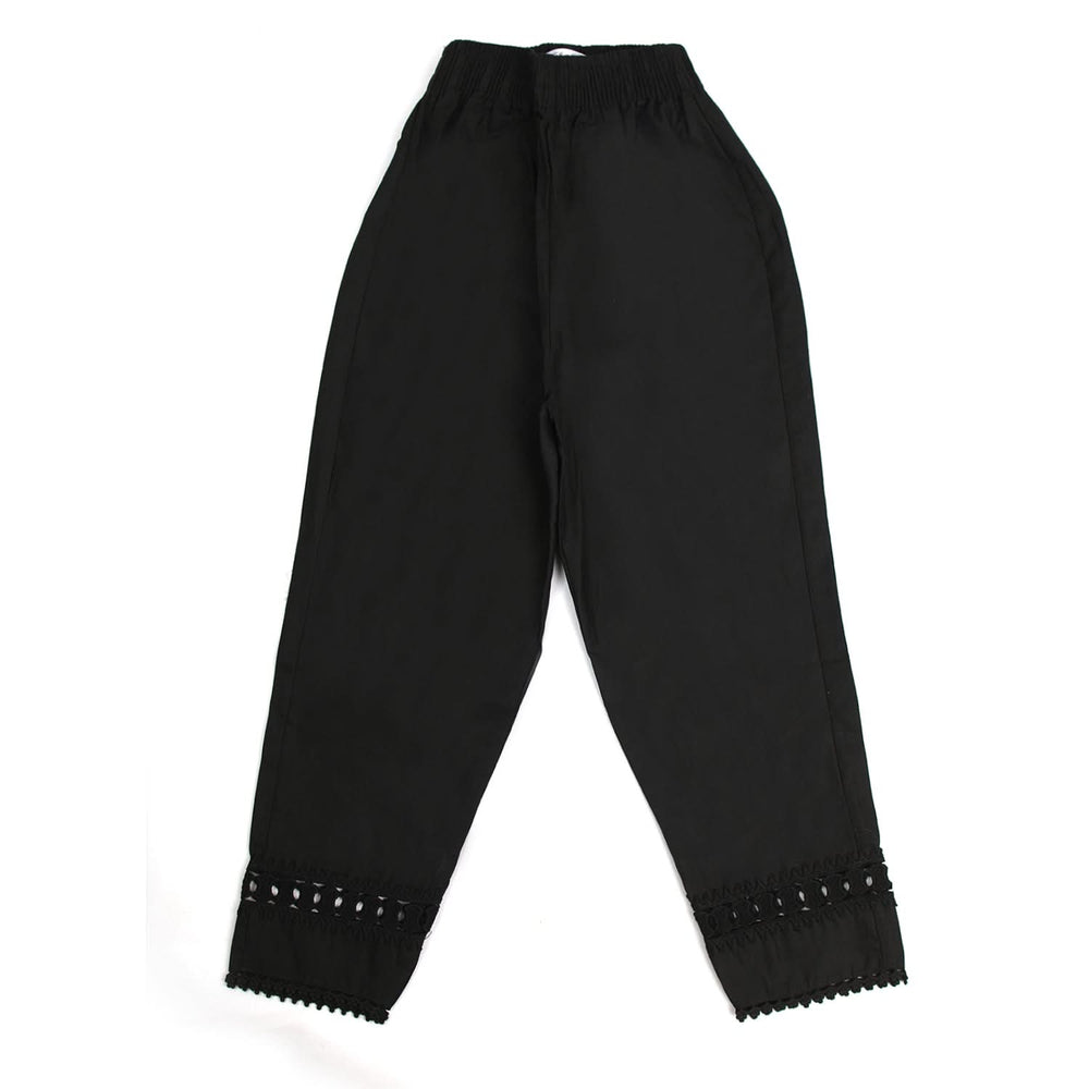 Girls Cotton Pajama - Black, Girls Tights Leggings & Pajama, Chase Value, Chase Value