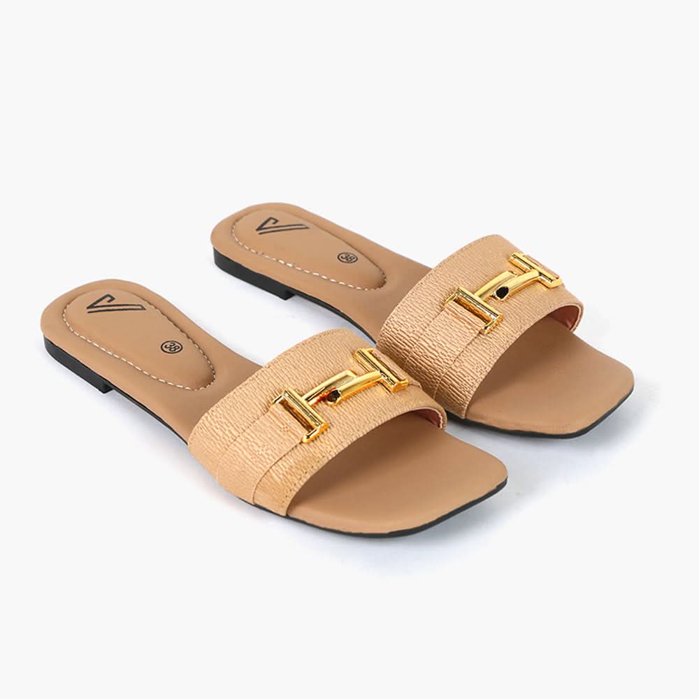 Women's Slipper - Fawn, Women Slippers, Chase Value, Chase Value