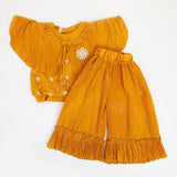 Girls Frock Suit - Mustard, Girls Frocks, Chase Value, Chase Value