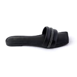 Women's Slipper - Black, Women Slippers, Chase Value, Chase Value