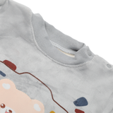 Newborn Boys Full Sleeves Suit - Grey, Newborn Boys Sets & Suits, Chase Value, Chase Value