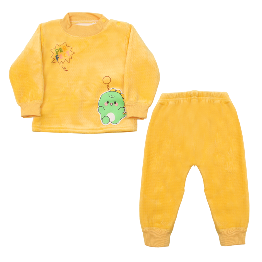 Newborn Boys Full Sleeves Suit - Yellow, Newborn Boys Sets & Suits, Chase Value, Chase Value
