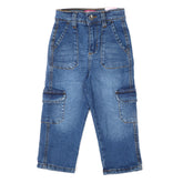 Eminent Girls Denim Capri - Periwinkle, Girls Pants & Capri, Eminent, Chase Value